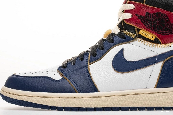 1 Union Los Toe Jordan Retro x Angeles High BV1300-146 Blue 0513